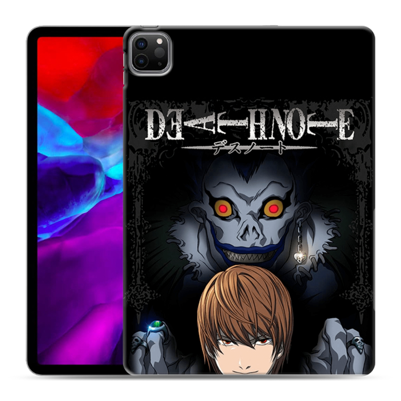 Силиконовый противоударный чехол на Ipad Pro 11 (2020) с принтом Death note Тетрадь смерти Силиконовый противоударный чехол на Ipad Pro 11 (2020) с принтом Death note Тетрадь смерти