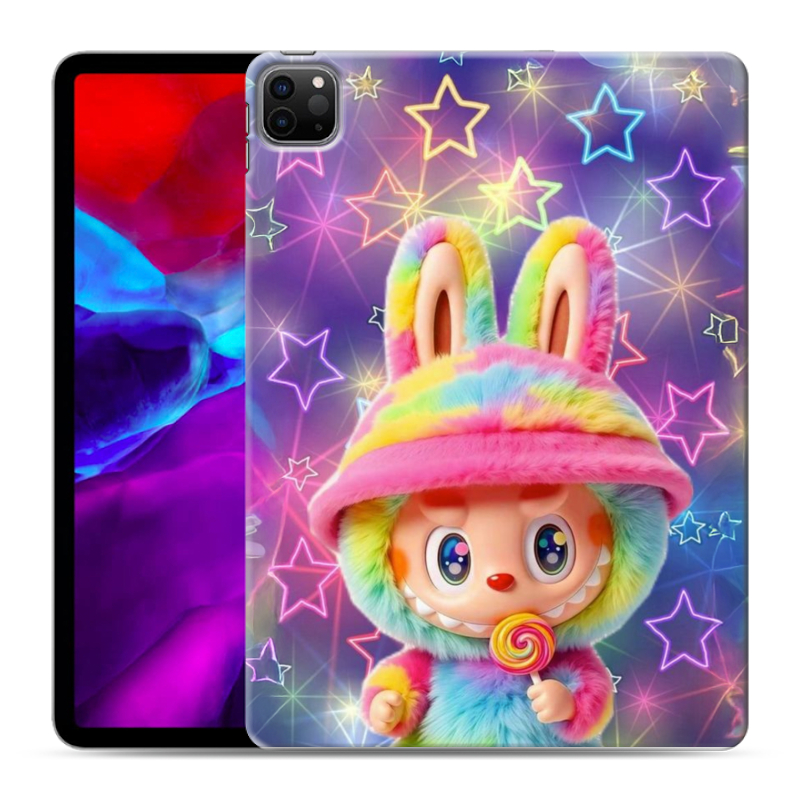 Силиконовый чехол на Ipad Pro 11 (2020) с принтом Labubu Лабубу Силиконовый чехол на Ipad Pro 11 (2020) с принтом Labubu Лабубу