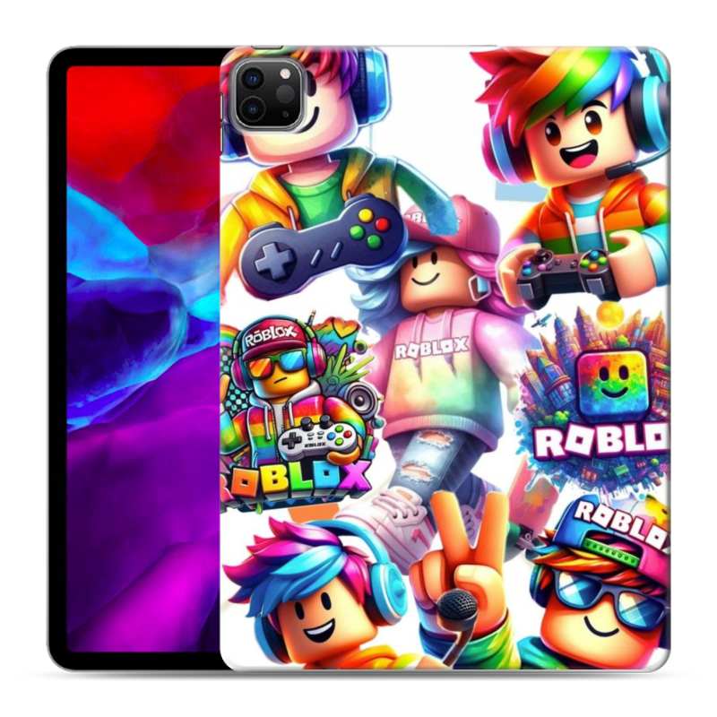 Силиконовый противоударный чехол на Ipad Pro 11 (2020) с принтом Roblox Роблокс Силиконовый противоударный чехол на Ipad Pro 11 (2020) с принтом Roblox Роблокс