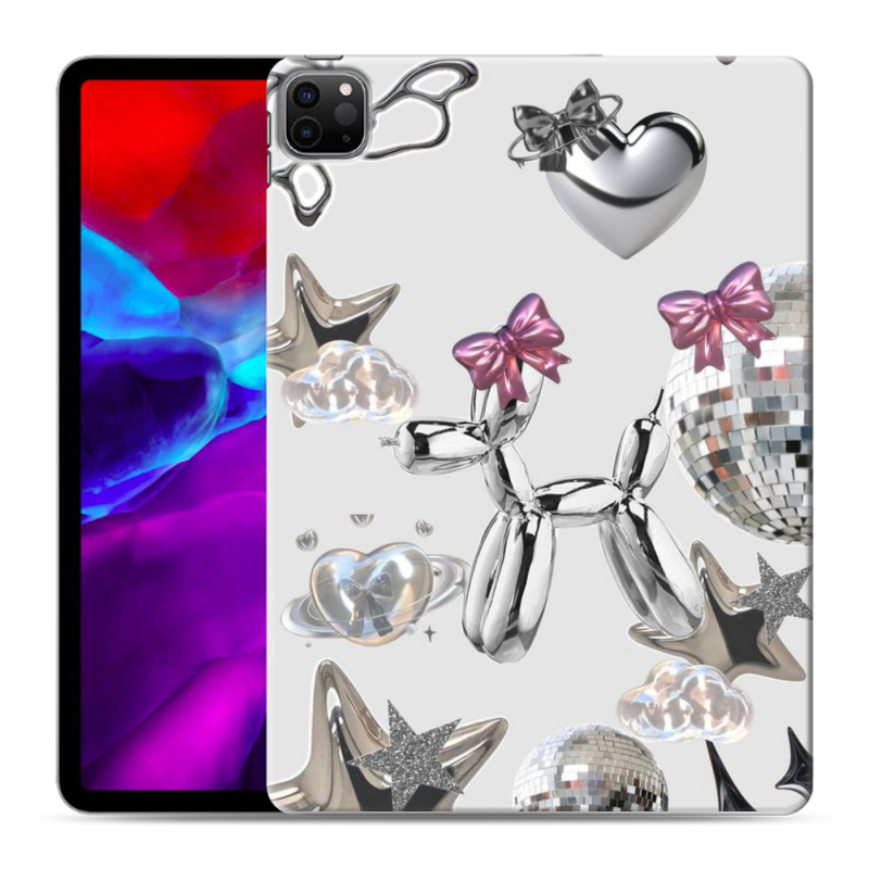 Силиконовый противоударный чехол на Ipad Pro 11 (2020) с принтом Y2K Силиконовый противоударный чехол на Ipad Pro 11 (2020) с принтом Y2K