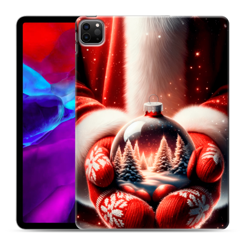 Силиконовый чехол на Ipad Pro 11 (2020) с принтом Новый год Силиконовый чехол на Ipad Pro 11 (2020) с принтом Новый год