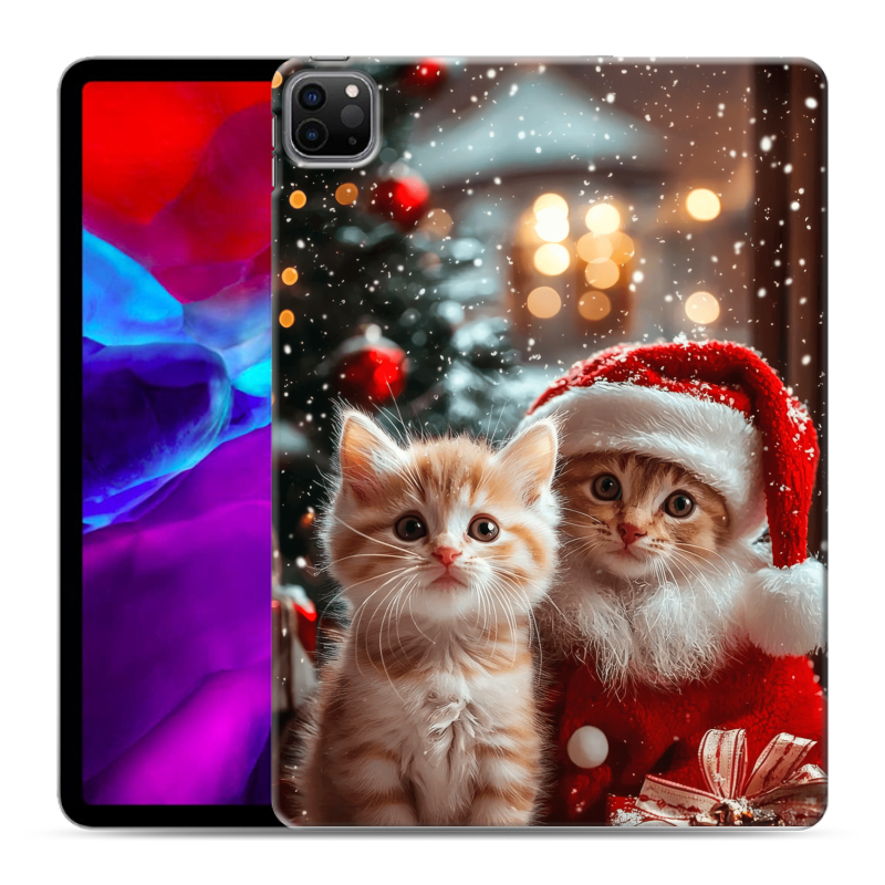 Силиконовый чехол на планшета Ipad Pro 11 (2020) с принтом Новый год Силиконовый чехол на планшета Ipad Pro 11 (2020) с принтом Новый год