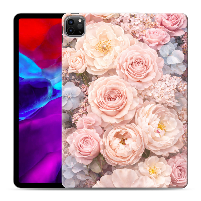 Силиконовый противоударный чехол на Ipad Pro 11 (2020) с принтом женский Силиконовый противоударный чехол на Ipad Pro 11 (2020) с принтом женский