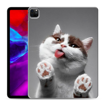 Силиконовый чехол на планшета Ipad Pro 12.9 (2020) с принтом Коты
