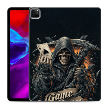 Силиконовый чехол на планшета Ipad Pro 12.9 (2020) с принтом Скелет карты