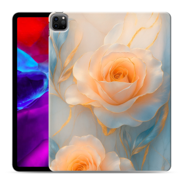 Силиконовый чехол на планшета Ipad Pro 12.9 (2020) с принтом Женский