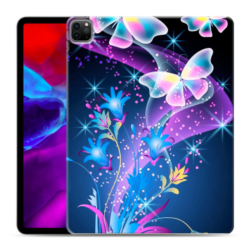 Силиконовый чехол на Ipad Pro 12.9 (2020) с принтом Бабочки