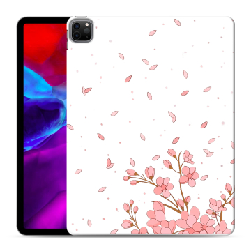 Силиконовый чехол на Ipad Pro 12.9 (2020) с принтом Ветка сакуры