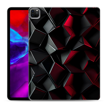 Силиконовый чехол на Ipad Pro 12.9 (2020) с принтом Абстракция