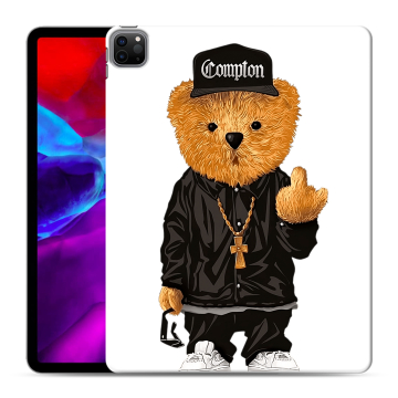 Силиконовый чехол на Ipad Pro 12.9 (2020) с принтом Мишка
