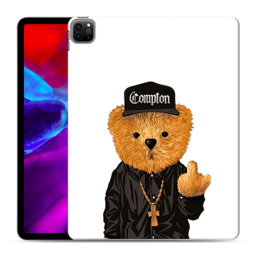 Силиконовый чехол на Ipad Pro 12.9 (2020) с принтом Плюшевый медведь