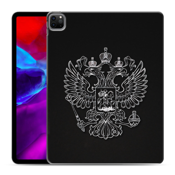Силиконовый чехол на Ipad Pro 12.9 (2020) с принтом Герб России