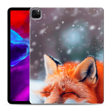 Силиконовый чехол на Ipad Pro 12.9 (2020) с принтом лиса