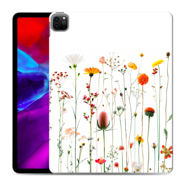 Силиконовый чехол на Ipad Pro 12.9 (2020) с принтом цветы