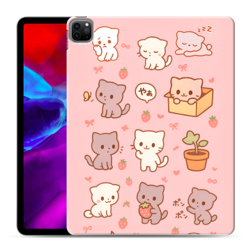 Силиконовый чехол на Ipad Pro 12.9 (2020) с принтом Hello Kitty Хелоу Кити
