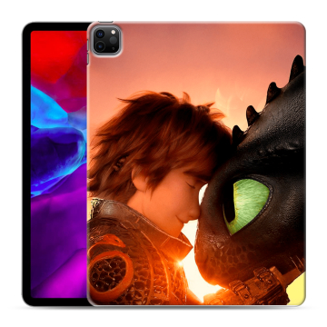 Силиконовый чехол на Ipad Pro 12.9 (2020) с принтом Как приручить дракона