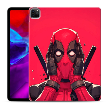 Силиконовый чехол на Ipad Pro 12.9 (2020) с принтом Дедпул Deadpool