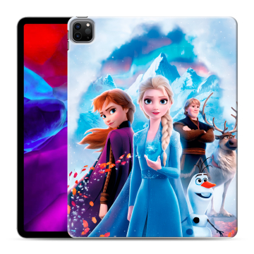 Силиконовый чехол на Ipad Pro 12.9 (2020) с принтом Холодное сердце Frozen