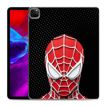 Силиконовый чехол на Ipad Pro 12.9 (2020) с принтом человек паук spiderman