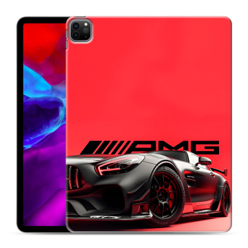Силиконовый чехол на Ipad Pro 12.9 (2020) с принтом Мерседес Mercedes AMG Силиконовый чехол на Ipad Pro 12.9 (2020) с принтом Мерседес Mercedes AMG