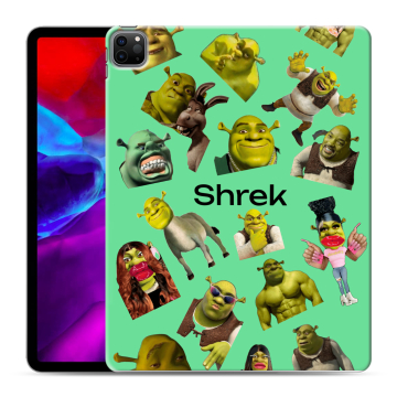 Силиконовый чехол на Ipad Pro 12.9 (2020) с принтом Шрек Shrek Силиконовый чехол на Ipad Pro 12.9 (2020) с принтом Шрек Shrek