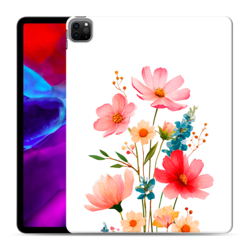Силиконовый чехол на Ipad Pro 12.9 (2020) с принтом Цветы Силиконовый чехол на Ipad Pro 12.9 (2020) с принтом Цветы