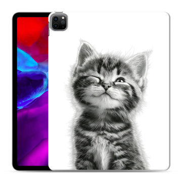 Силиконовый чехол на Ipad Pro 12.9 (2020) с принтом Котенок