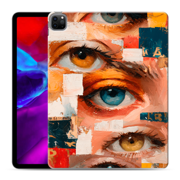 Силиконовый чехол на Ipad Pro 12.9 (2020) с принтом Модный принт Силиконовый чехол на Ipad Pro 12.9 (2020) с принтом Модный принт