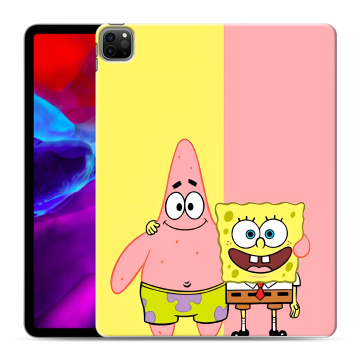 Силиконовый чехол на Ipad Pro 12.9 (2020) с принтом Спанч боб Спанчбоб
