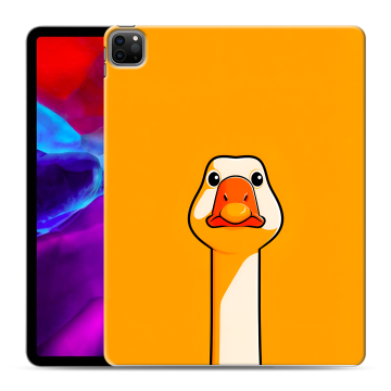 Силиконовый чехол на Ipad Pro 12.9 (2020) с принтом Смешная утка