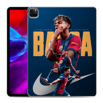 Силиконовый чехол на Ipad Pro 12.9 (2020) с принтом Барселона Barca Yamal 