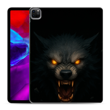 Силиконовый чехол на Ipad Pro 12.9 (2020) с принтом Волк