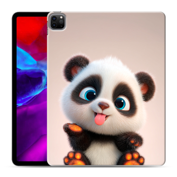 Силиконовый чехол на Ipad Pro 12.9 (2020) с принтом милая панда