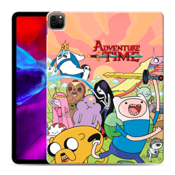 Силиконовый чехол на Ipad Pro 12.9 (2020) с принтом Adventure time Время приключений