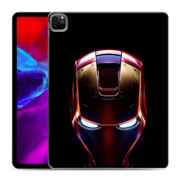 Силиконовый чехол на Ipad Pro 12.9 (2020) с принтом IronMan Железный человек