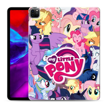 Силиконовый чехол на Ipad Pro 12.9 (2020) с принтом My little pony Дружба чудо