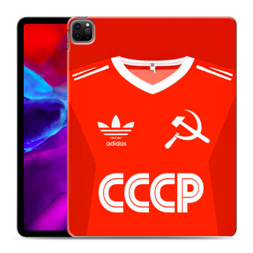 Силиконовый чехол на Ipad Pro 12.9 (2020) с принтом Флаг Герб СССР