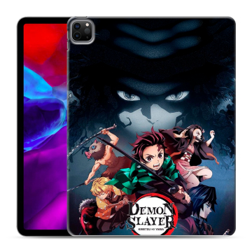 Силиконовый чехол на Ipad Pro 12.9 (2020) с принтом Demon Slayer Клинок рассекающий демонов