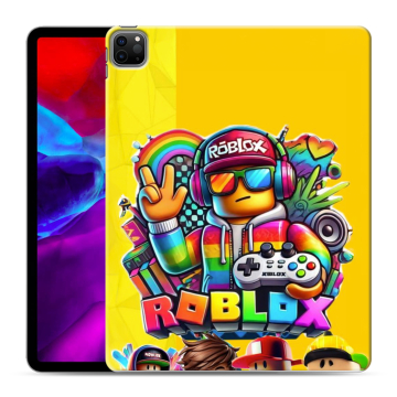 Силиконовый чехол на Ipad Pro 12.9 (2020) с принтом Roblox Роблокс