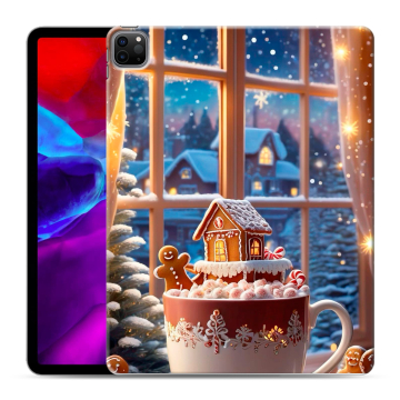 Силиконовый чехол на Ipad Pro 12.9 (2020) с принтом Новый год