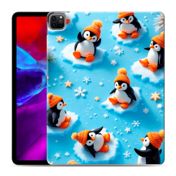 Силиконовый чехол на Ipad Pro 12.9 (2020) с принтом Новый год