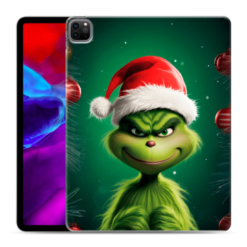 Силиконовый чехол на Ipad Pro 12.9 (2020) с принтом Гринч Новый год Рождество