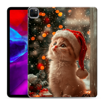 Силиконовый чехол на Ipad Pro 12.9 (2020) с принтом Новый год Силиконовый чехол на Ipad Pro 12.9 (2020) с принтом Новый год