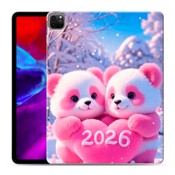 Силиконовый чехол на Ipad Pro 12.9 (2020) с принтом Новый год Силиконовый чехол на Ipad Pro 12.9 (2020) с принтом Новый год
