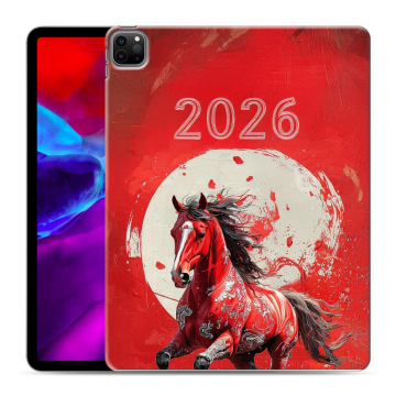 Силиконовый чехол на Ipad Pro 12.9 (2020) с принтом Новый год Силиконовый чехол на Ipad Pro 12.9 (2020) с принтом Новый год