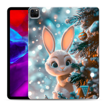 Силиконовый чехол на Ipad Pro 12.9 (2020) с принтом Новый год Силиконовый чехол на Ipad Pro 12.9 (2020) с принтом Новый год