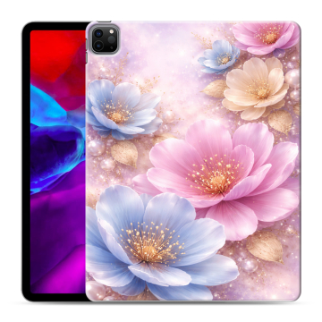 Силиконовый чехол на Ipad Pro 12.9 (2020) с принтом женский