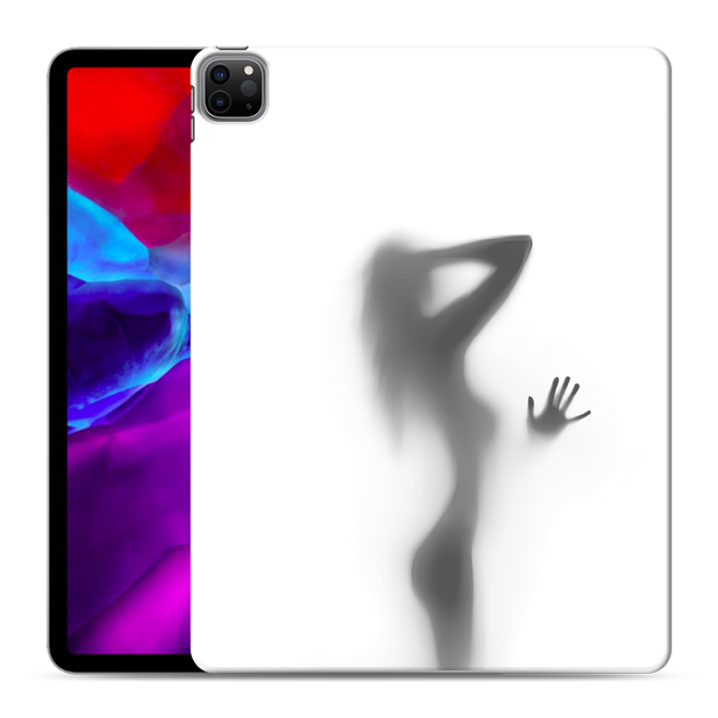 Силиконовый чехол на Ipad Pro 12.9 (2020) с принтом Силуэт Силиконовый чехол на Ipad Pro 12.9 (2020) с принтом Силуэт