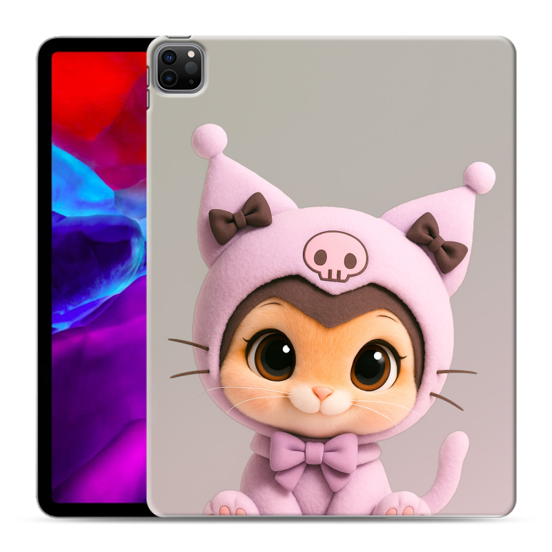 Силиконовый чехол на Ipad Pro 12.9 (2020) с принтом Куроми Kuromi Силиконовый чехол на Ipad Pro 12.9 (2020) с принтом Куроми Kuromi