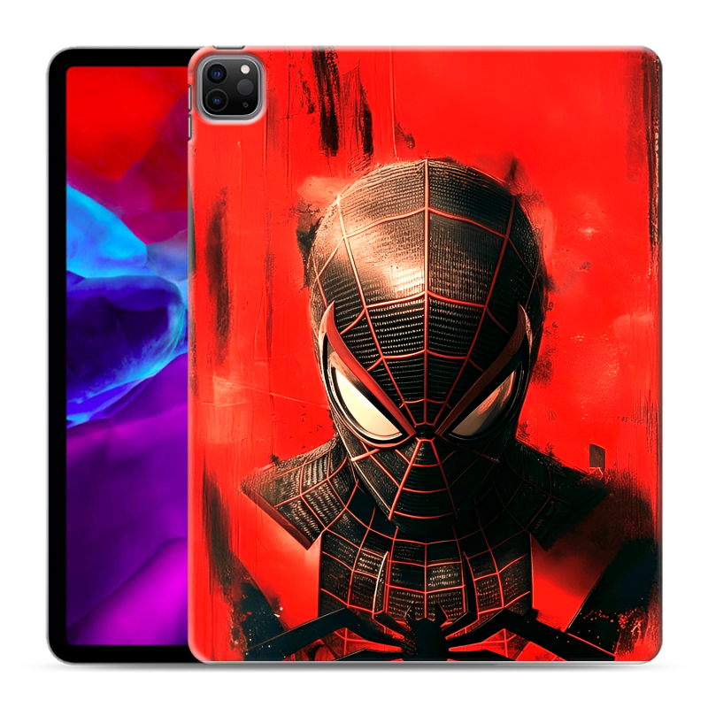 Силиконовый чехол на Ipad Pro 12.9 (2020) с принтом человек паук spiderman Силиконовый чехол на Ipad Pro 12.9 (2020) с принтом человек паук spiderman